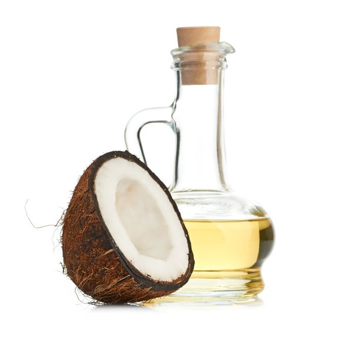 coconut and oil